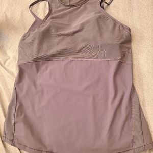 Lululemon tank with bra